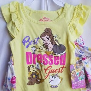New Disney Princess 3pc Outfit